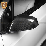 特斯拉model S碳纤维后视镜壳