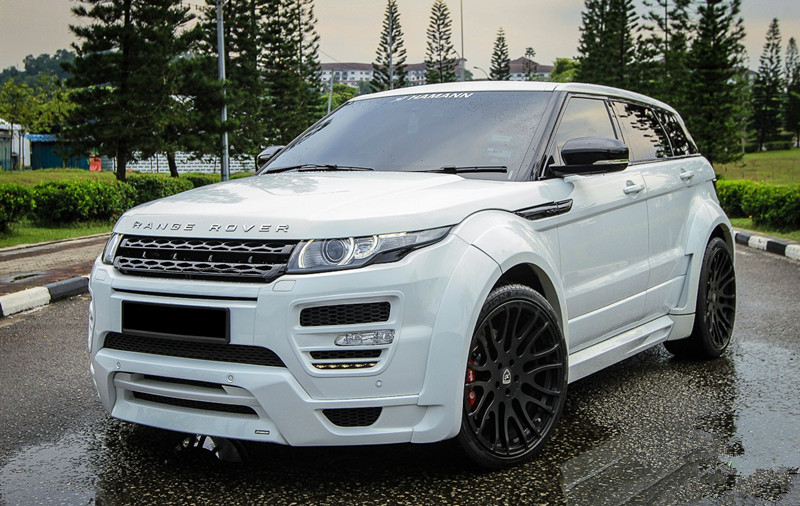 新款路虎极光改装hamann哈曼宽体包围