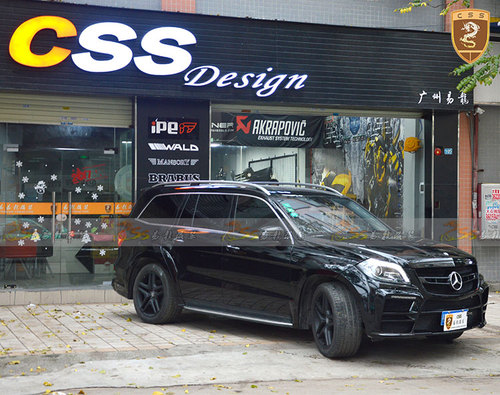 奔驰glx166改装art宽体包围