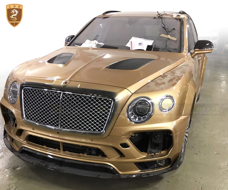 宾利添越bentayga改装mansory
