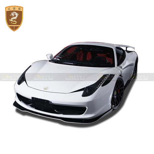 法拉利458改装AUTO VELOCE碳纤包围尾翼