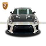 日产GTR r35改装top干碳机盖