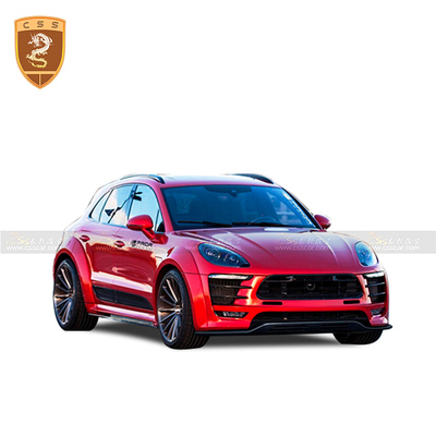 保时捷macan改pd宽体包围