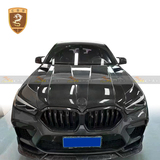 宝马X6 G06G改装larte碳纤机盖