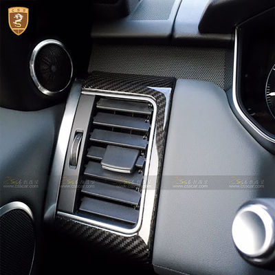 路虎揽胜运动碳纤内饰