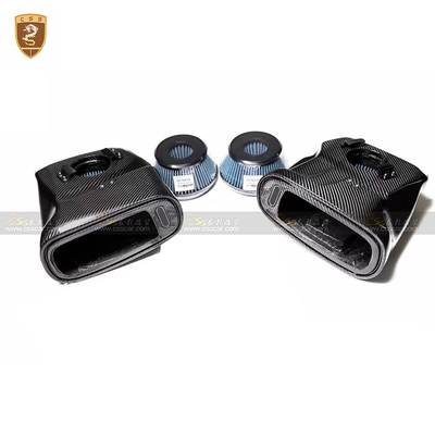 macan碳纤进气套件