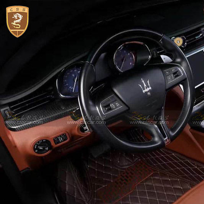 玛莎拉蒂总裁碳纤内饰