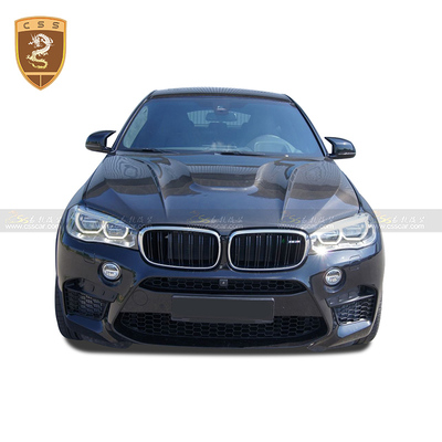 2016宝马X5-X6哈曼碳纤机盖