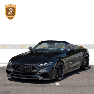 奔驰SL63AMG R232改装brabus干碳纤包围