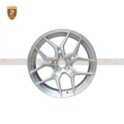 奔驰E63 Brixton 20寸拉丝银轮毂