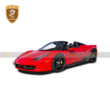 法拉利458 OEM碳纤侧裙