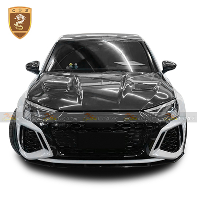 奥迪RS3改装pak干碳包围