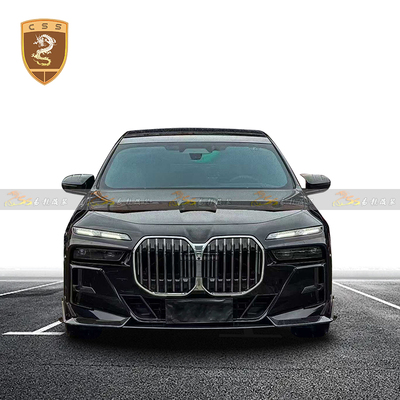 2023年宝马7系G70 M7改装mansory干碳纤包围（斜纹）