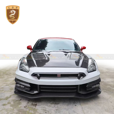 日产GTR r35改装TOPSECRET碳纤维包围（缎纹）