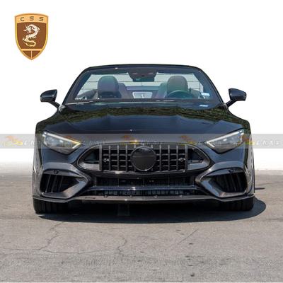 奔驰SL63AMG R232改装brabus干碳纤包围