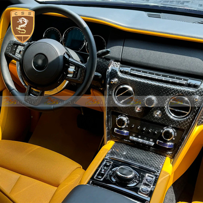 劳斯莱斯库里南BB版碳纤维替换内饰