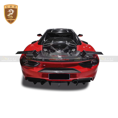 法拉利488 spider改装MANSORY尾翼