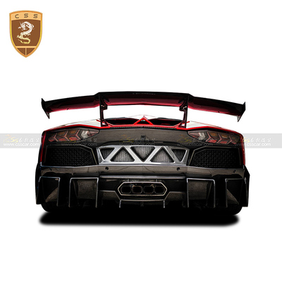 兰博基尼aventador LP700 DMC赛道版尾翼