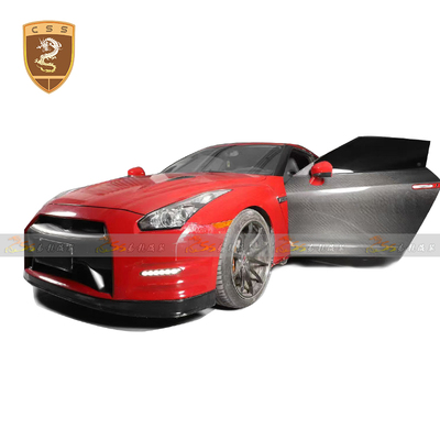 日产GTR 35改装OEM干碳纤车门