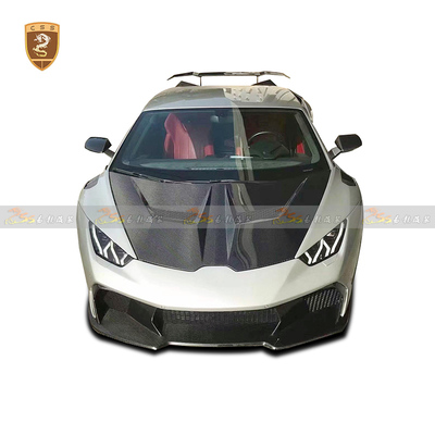 兰博基尼huracan LP610 vorsteiner干碳纤机盖