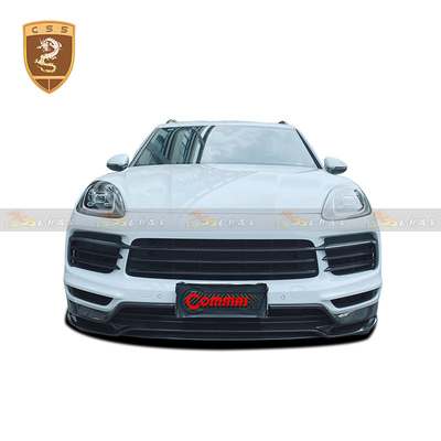 时捷卡宴9Y0改装commas款干碳包围