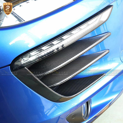 保时捷macan前杠碳纤风口