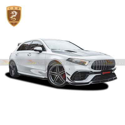 奔驰A级45 W177改commas干碳包围