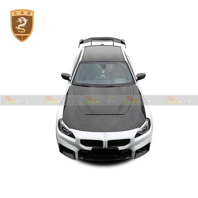 宝马M2 G87改装Alpha-N干碳机盖