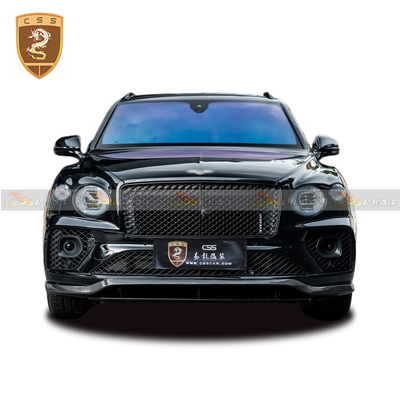 宾利新添越改装v8s干碳纤包围