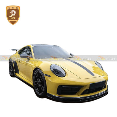 保时捷992 SD版改装techart前唇