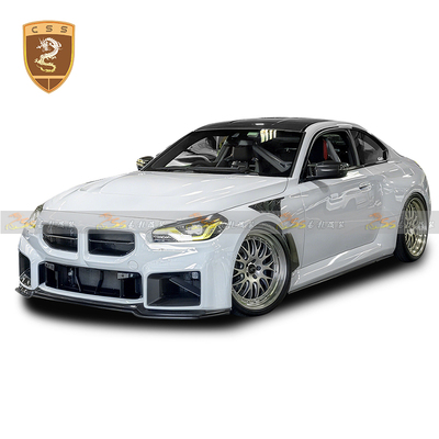 宝马M2 g87改装alpha N款干碳纤叶子板