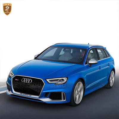 17年奥迪A3改装RS3前杠